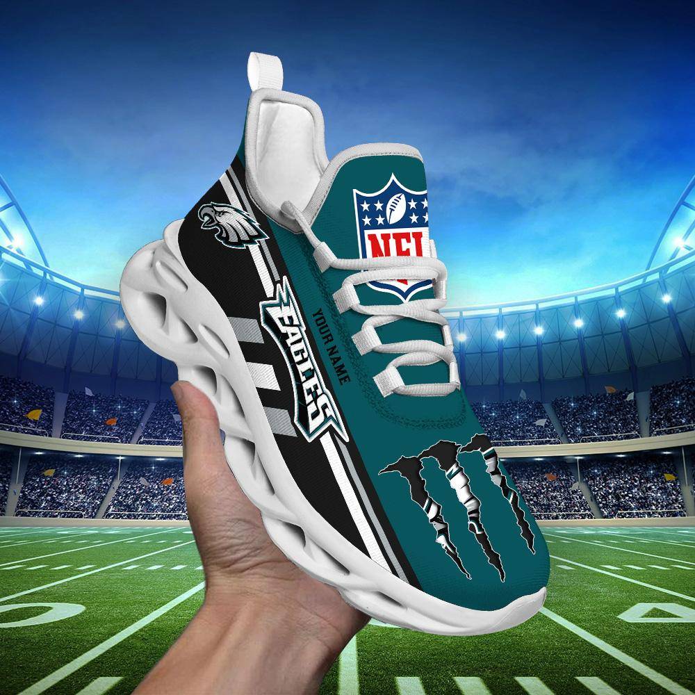 FoxnFish Philadelphia Eagles Max Soul Shoes Sneakers For Men And Women