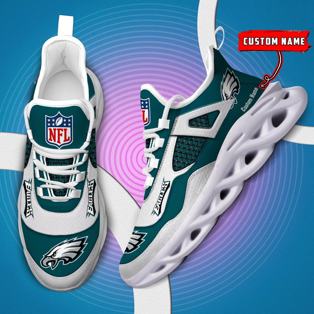 FoxnFish Philadelphia Eagles Max Soul Shoes Sneakers For Men And Women