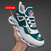 FoxnFish Philadelphia Eagles Max Soul Shoes Sneakers For Men And Women