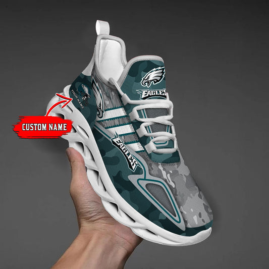 FoxnFish Philadelphia Eagles Max Soul Shoes Sneakers For Men And Women