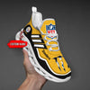 Arcticfootwear Pittsburgh Steelers Max Soul Shoes Sneakers For Men And Women