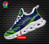 FoxnFish Seattle Seahawks Max Soul Shoes Sneakers For Men And Women