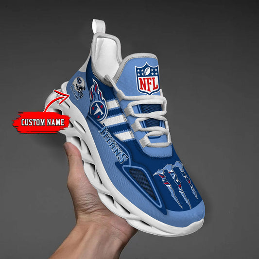 FoxnFish Tennessee Titans Max Soul Shoes Sneakers For Men And Women