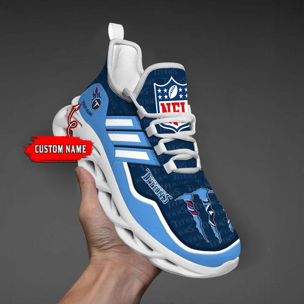 FoxnFish Tennessee Titans Max Soul Shoes Sneakers For Men And Women