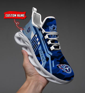 FoxnFish Tennessee Titans Max Soul Shoes Sneakers For Men And Women