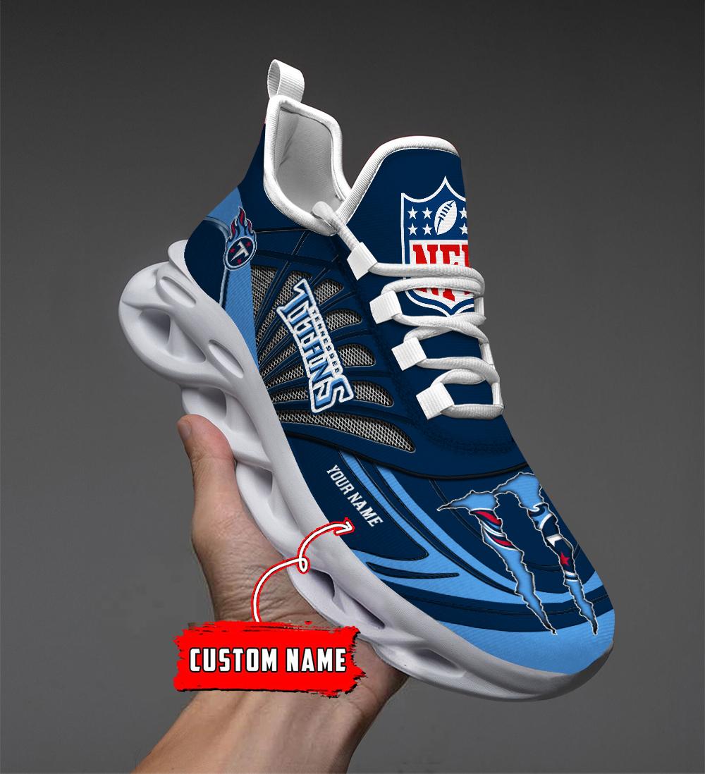 FoxnFish Tennessee Titans Max Soul Shoes Sneakers For Men And Women