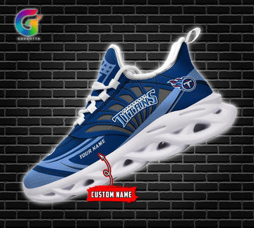 FoxnFish Tennessee Titans Max Soul Shoes Sneakers For Men And Women