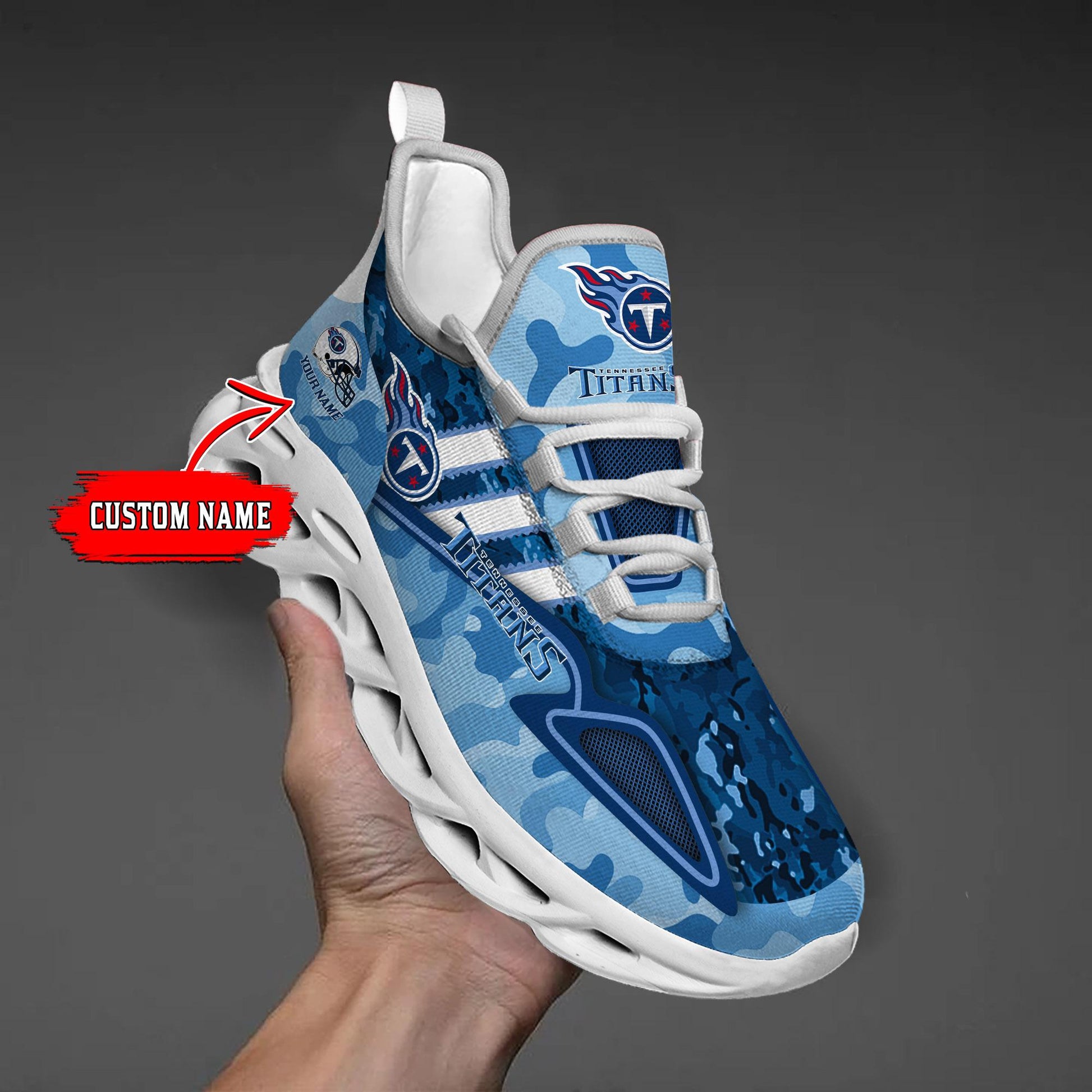 FoxnFish Tennessee Titans Max Soul Shoes Sneakers For Men And Women