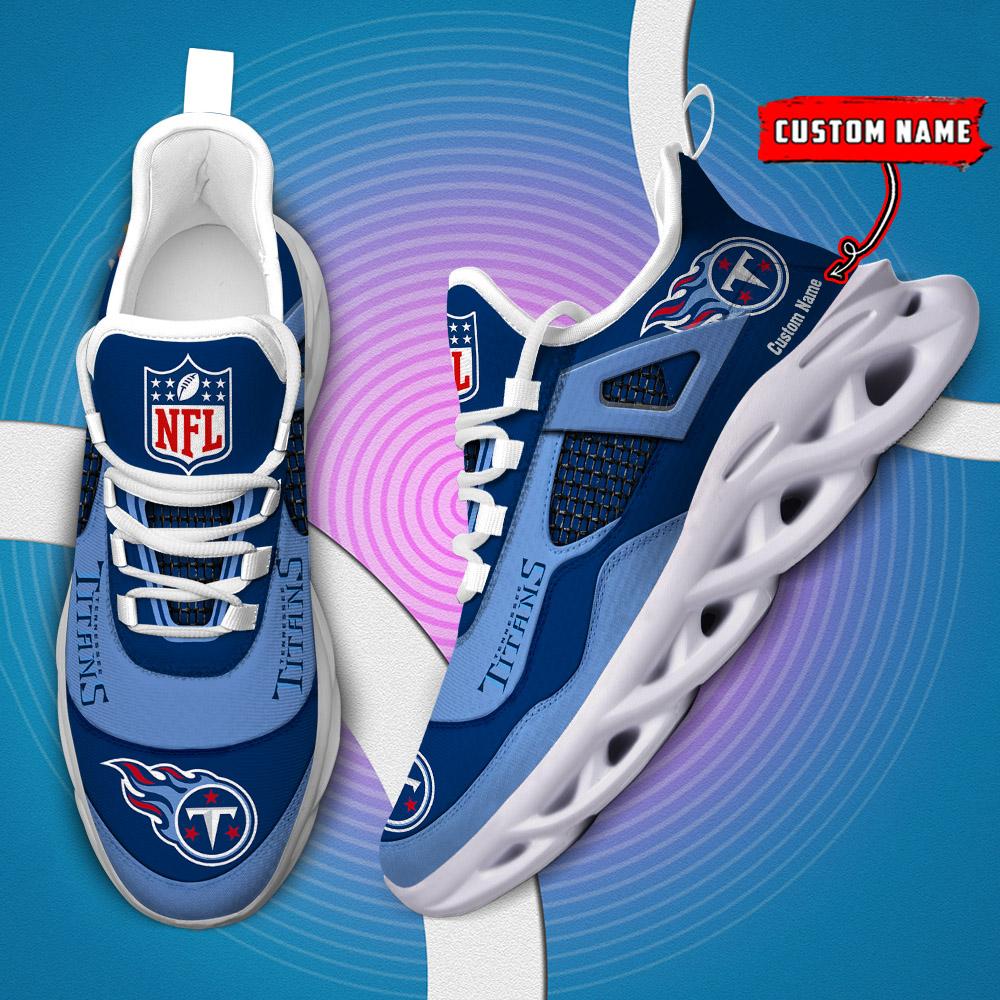 FoxnFish Tennessee Titans Max Soul Shoes Sneakers For Men And Women