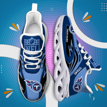 FoxnFish Tennessee Titans Max Soul Shoes Sneakers For Men And Women