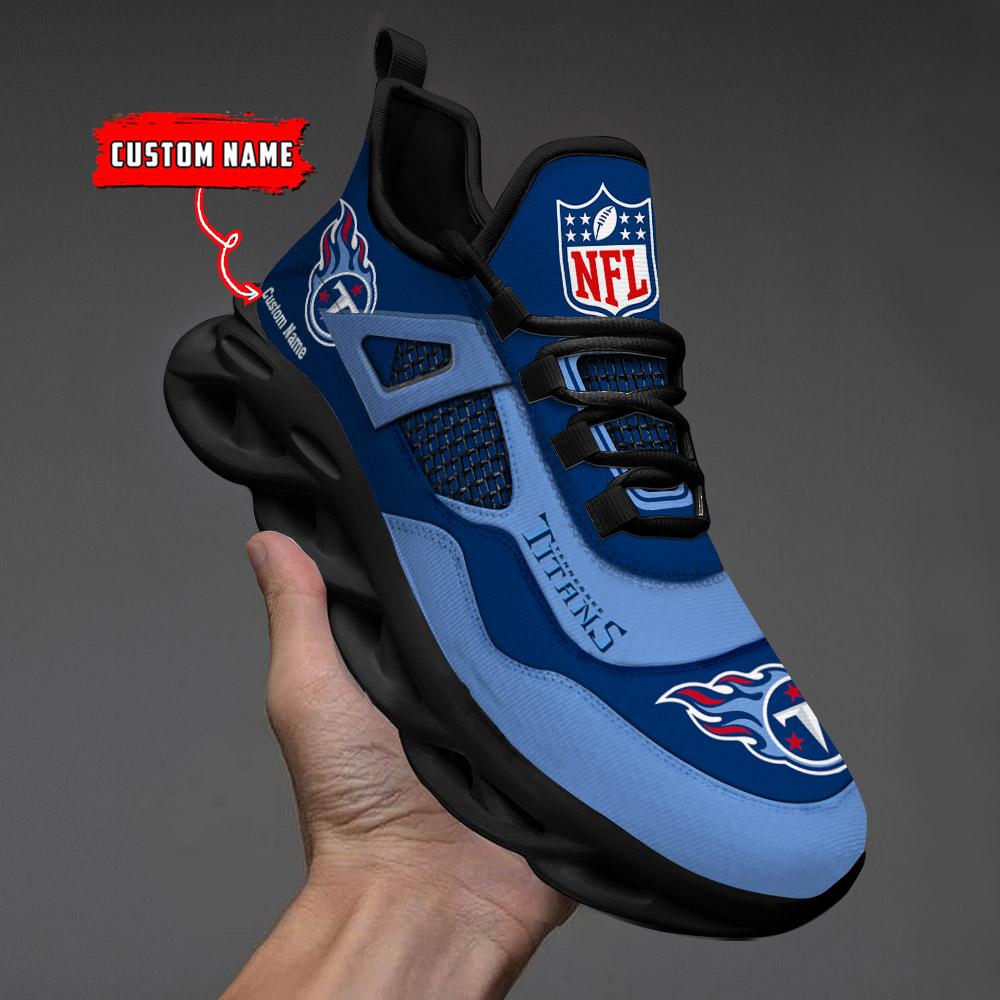 FoxnFish Tennessee Titans Max Soul Shoes Sneakers For Men And Women