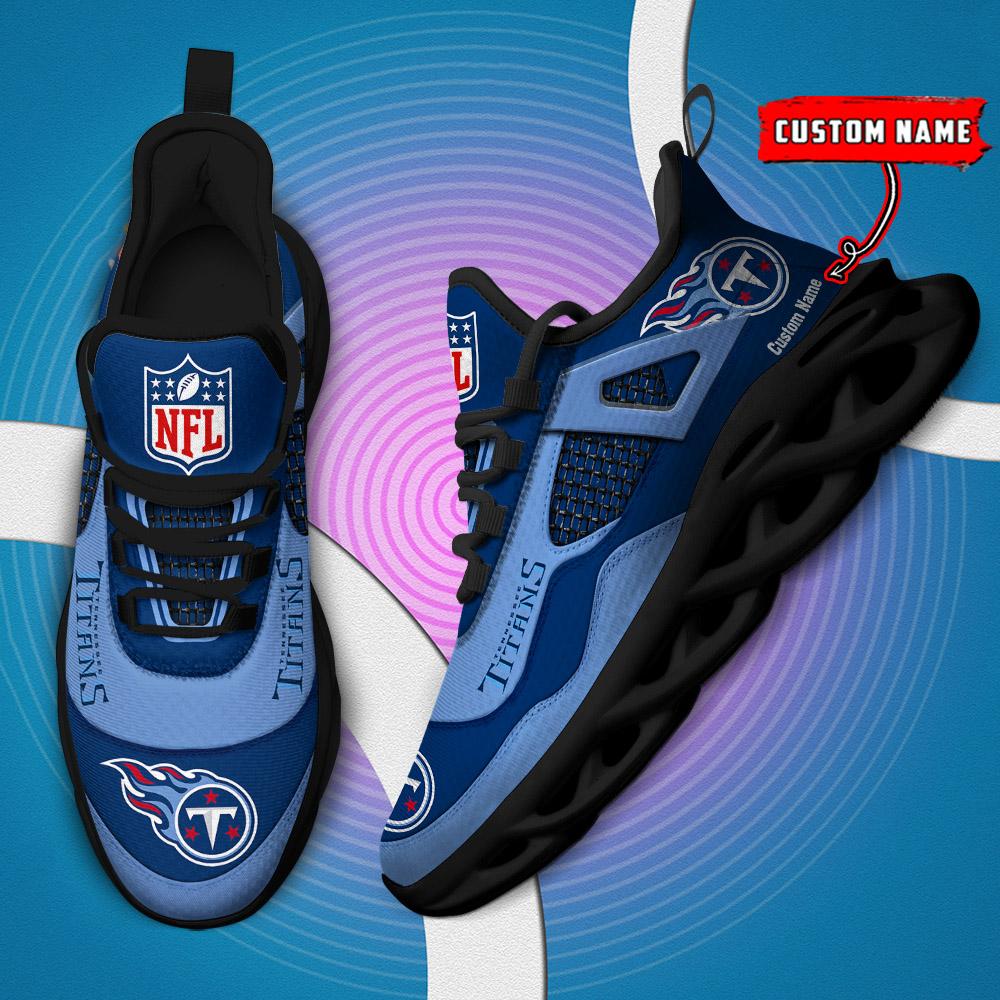 FoxnFish Tennessee Titans Max Soul Shoes Sneakers For Men And Women