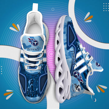 FoxnFish Tennessee Titans Max Soul Shoes Sneakers For Men And Women