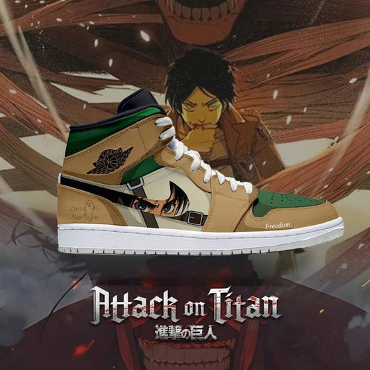 Attack On Titan Eren Yeager Shoes SMAOTN08