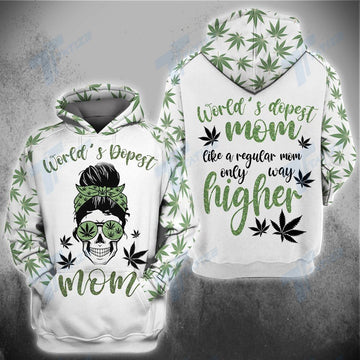 Order Your Own Weed World Dopest Mom 3D All Print Hoodie Zip- Up Hoodie MWM265790 - Maxwell Mart - Maxwell Mart