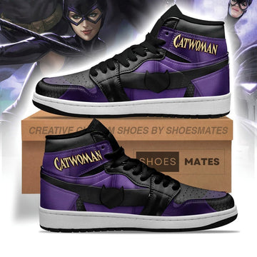 Catwoman Shoes AJ1 High Top Shoes