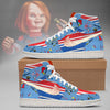 Chucky Halloween Air Jordan 1 High Top Shoes