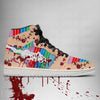 Chucky Halloween Air Jordan 1 High Top Shoes Version 2