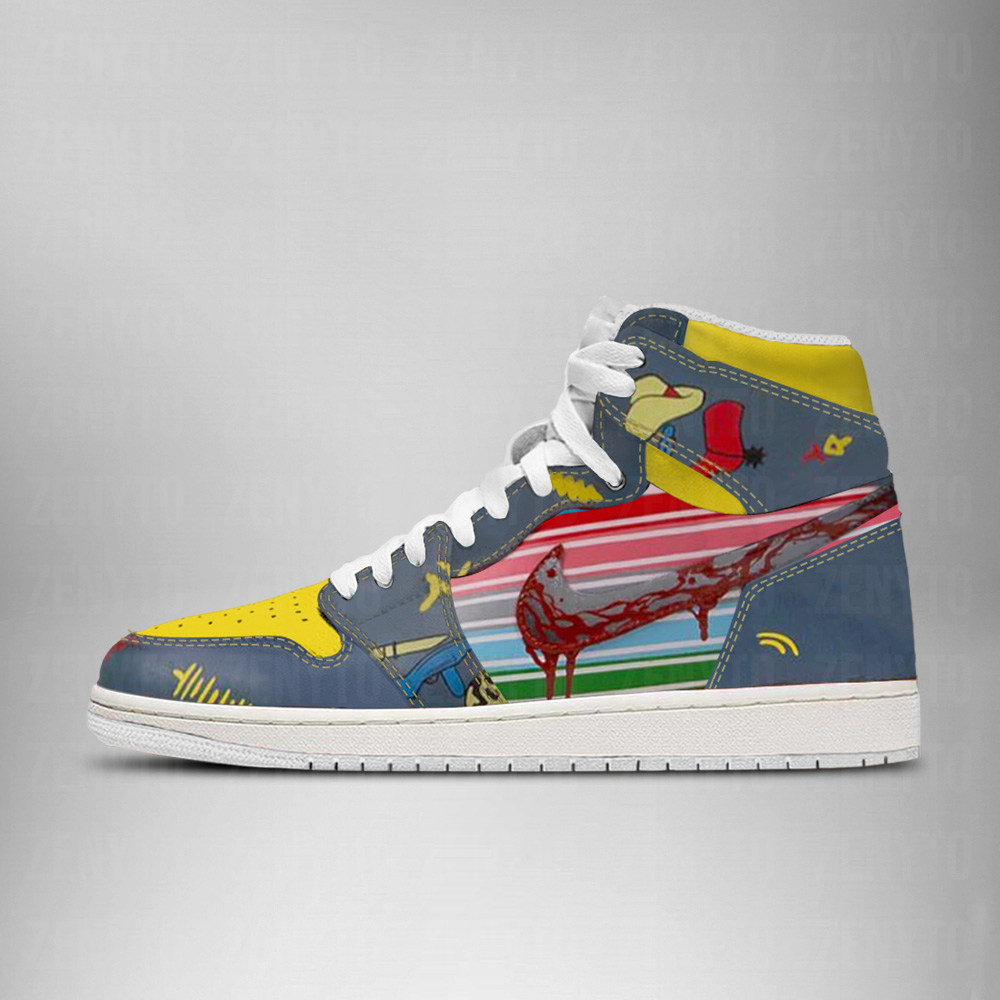 Chucky Halloween Air Jordan 1 High Top Shoes Version 3