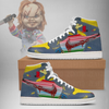 Chucky Halloween Air Jordan 1 High Top Shoes Version 3