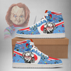 Chucky Halloween Air Jordan 1 High Top Shoes Version 5