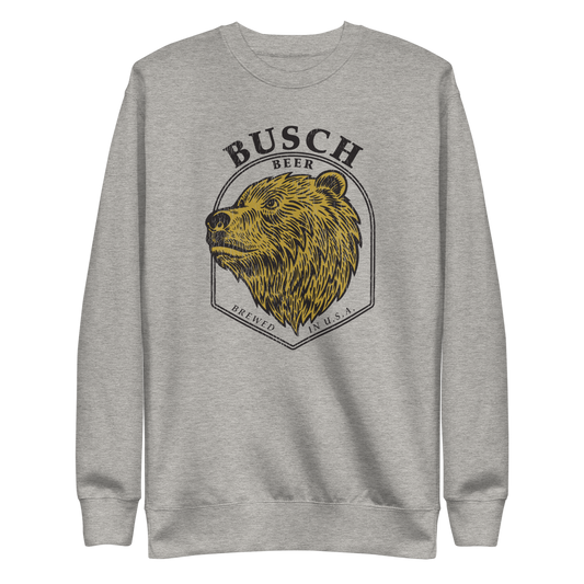 Busch Beer Bear Crewneck Sweatshirt