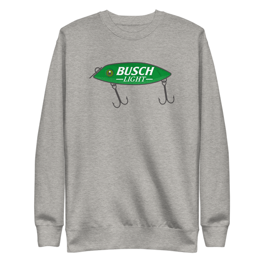 Busch Light Fishing Lure Crewneck Sweatshirt