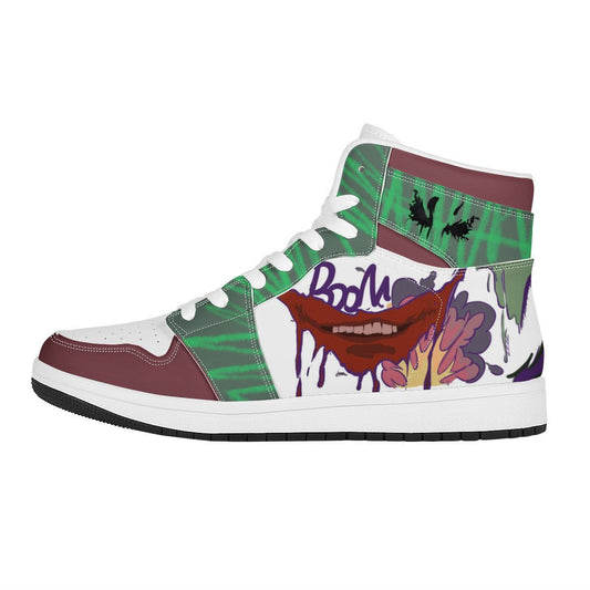 DC Joker Air Jordan 1 High Top Shoes