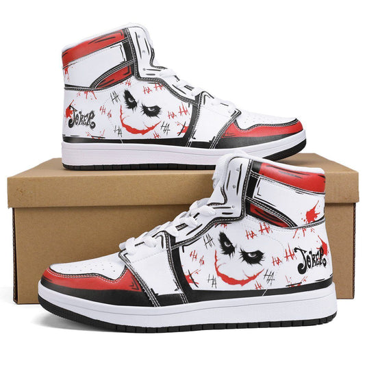 DC Joker Air Jordan 1 High Top Shoes