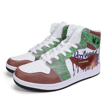 DC Joker Air Jordan 1 High Top Shoes