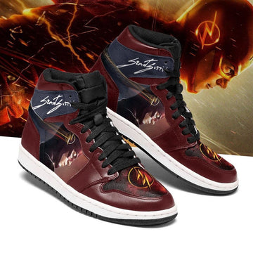 The Flash Sign DC J1 High Top Shoes