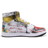 DC Joker And Harley Quinn Air Jordan 1 High Top Shoes