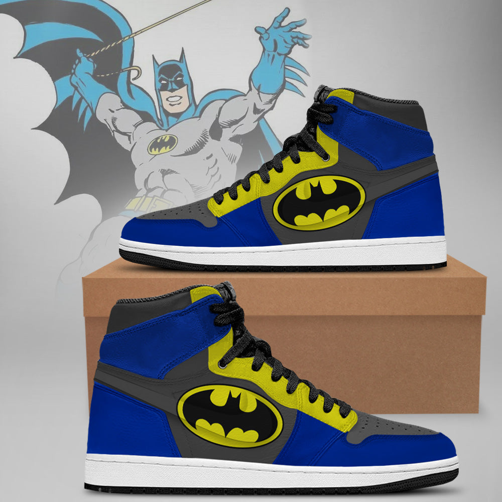 DC Batman Air Jordan 1 High Top Shoes Verse 3