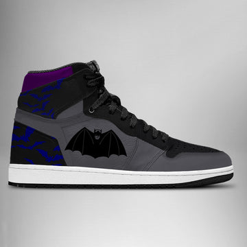 DC Batman Air Jordan 1 High Top Shoes Verse 4