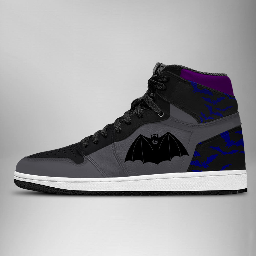 DC Batman Air Jordan 1 High Top Shoes Verse 4