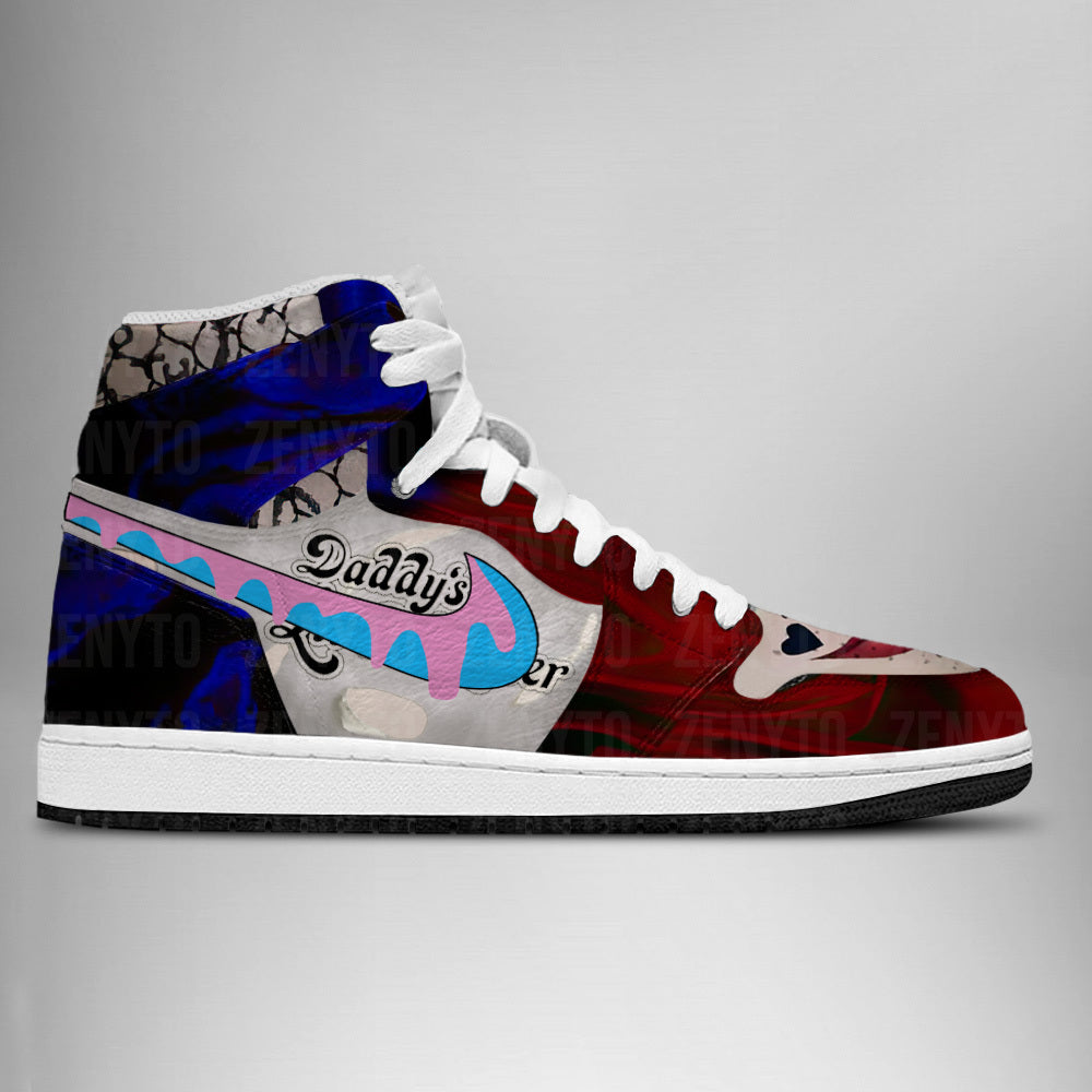 DC Harley Quinn Air Jordan 1 High Top Shoes