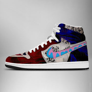 DC Harley Quinn Air Jordan 1 High Top Shoes