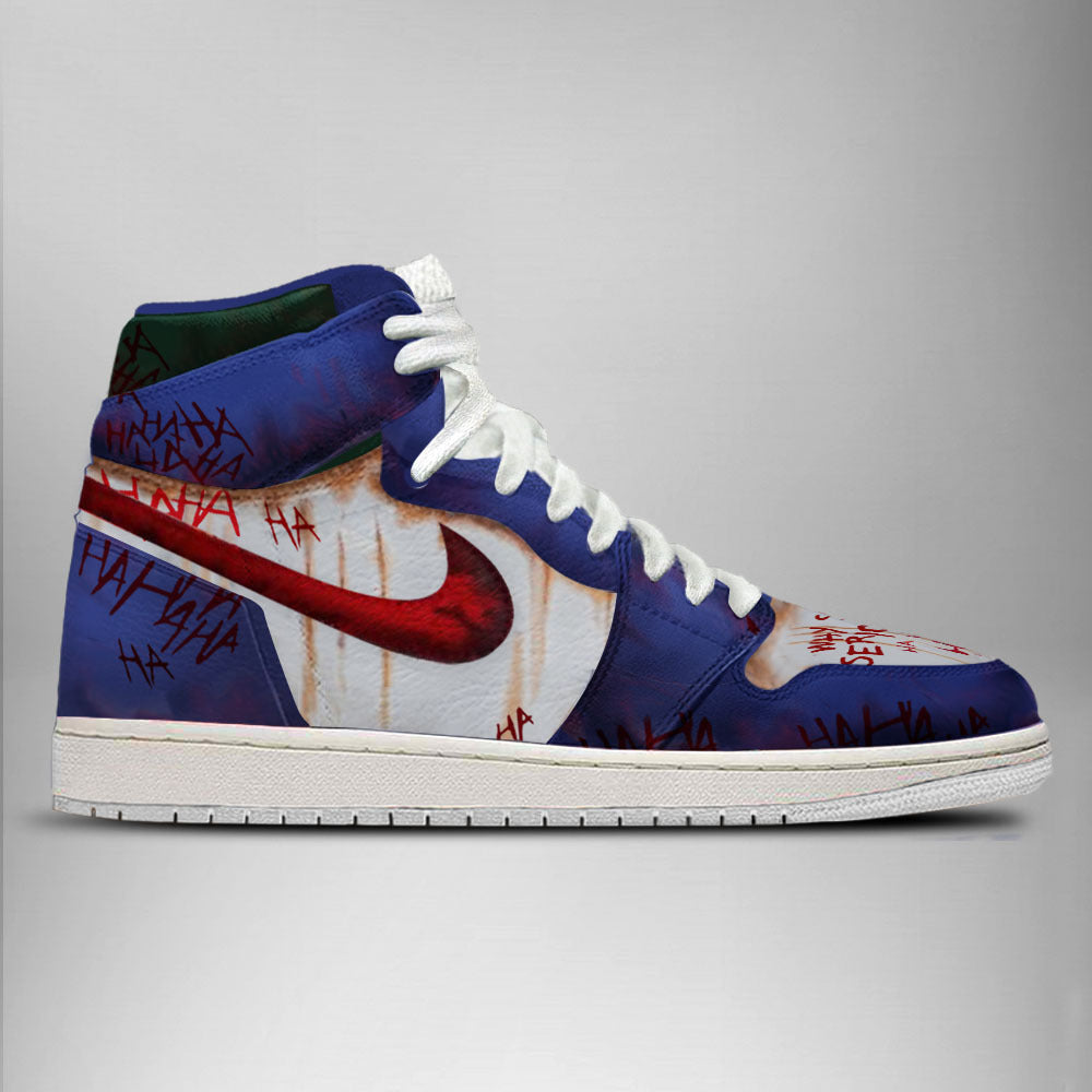 DC Joker Air Jordan 1 High Top Shoes Verse 4