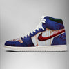 DC Joker Air Jordan 1 High Top Shoes Verse 4