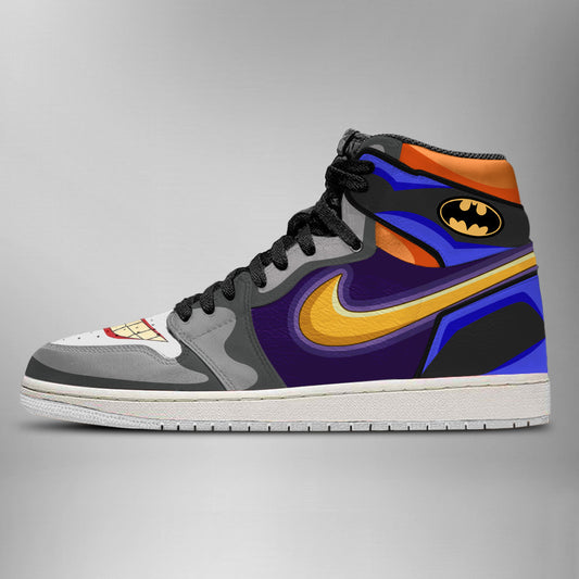 DC Joker Batman Air Jordan 1 High Top Shoes