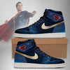 DC Justice League Superman Air Jordan 1 High Top Shoes