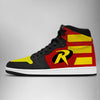 DC Robin Air Jordan 1 High Top Shoes