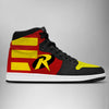 DC Robin Air Jordan 1 High Top Shoes