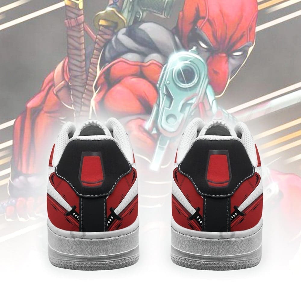 Deadpool Air Jordan 1 Low Top Shoes