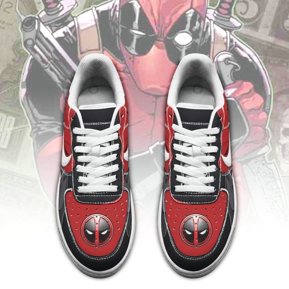 Deadpool Air Jordan 1 Low Top Shoes