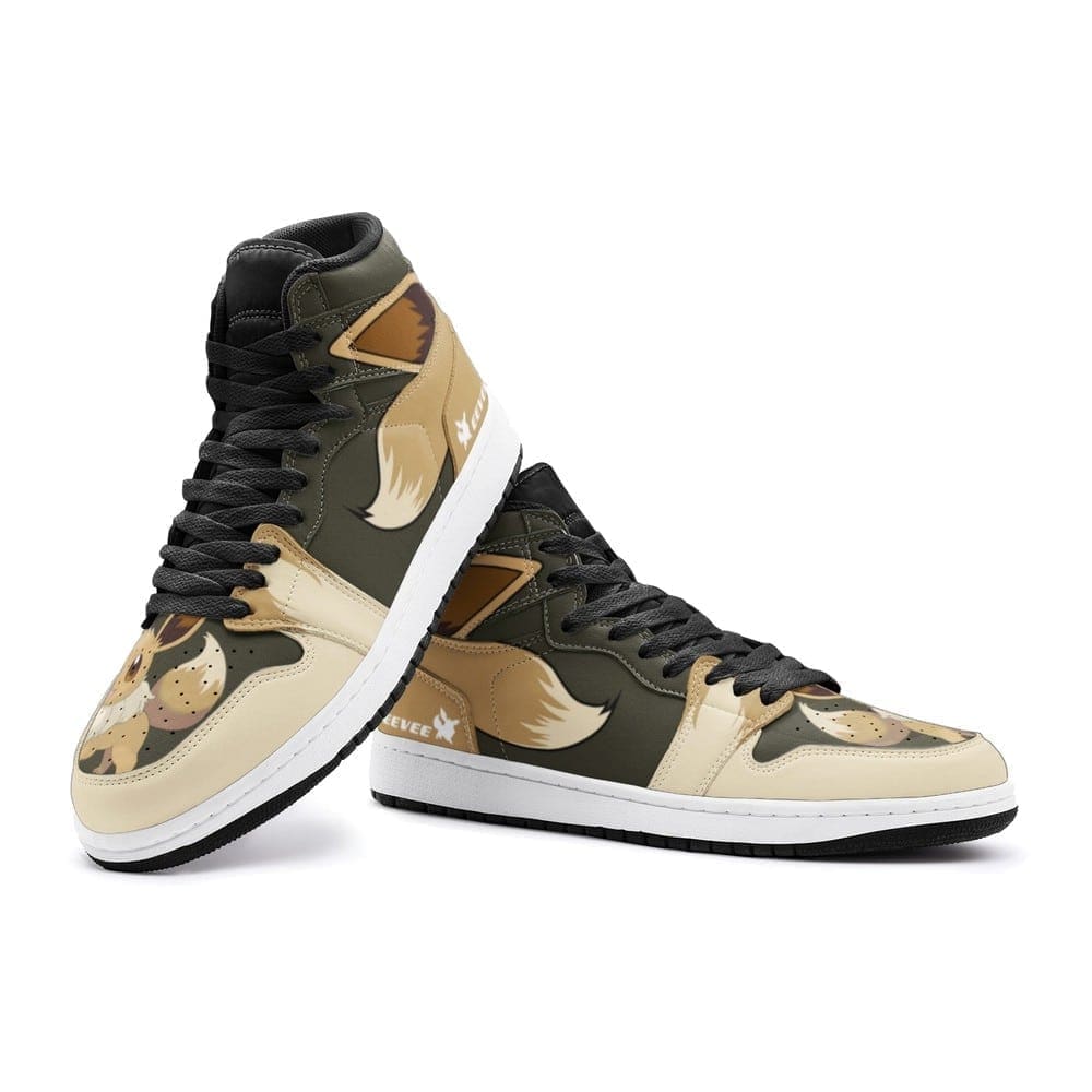 Eevee Air Jordan 1 High Top Shoes