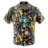 Electric Type Pokemon Pokemon Button Up Hawaiian Shirt