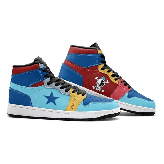 Franky One Piece Air Jordan 1 High Top Shoes SMFOPA1 - Shoesmates