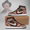 Freddy Krueger Halloween Air Jordan 1 High Top Shoes Version 5