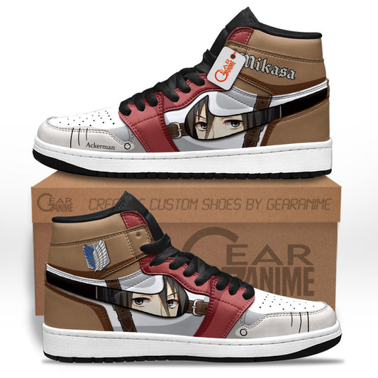 Mikasa Ackerman J1-Sneakers Personalized Shoes